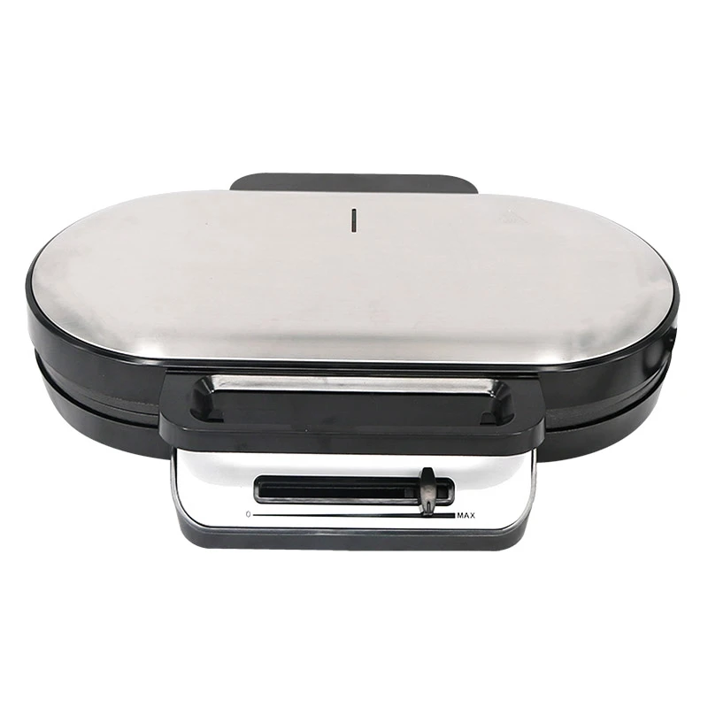 

ABRA-Double Waffle Machine EU Plug Sandwich Machine Non-Stick Coated Plate Breakfast Sandwich Machine Toaster