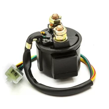 12V Solenoid Starter Relay For 90cc 110cc 125cc 250cc ATV Go Kart Pit Dirt Bike cfmoto starter relay cf188 relay starter 500 cf500 500cc utv atv go kart wholesale spare parts 9010 150310 1000 jdq cf500