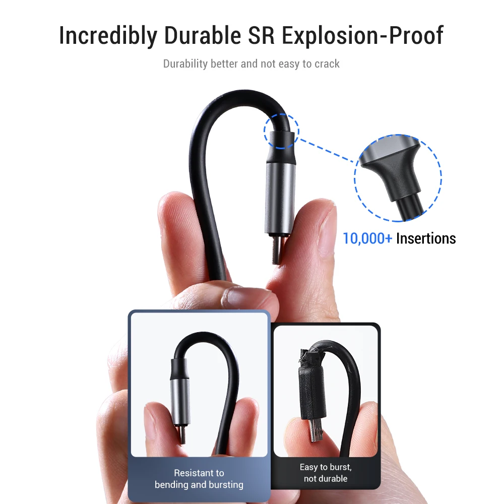 Кабель Micro USB TOPK длина 1 м отображение напряжения и силы тока|cable for|usb cable ledmicro usb |