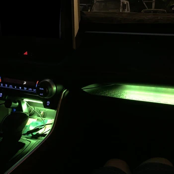 

2020 New Car Atmosphere Light Universal Decorative Lights APP Colorful LED Central Controlled Guide Atmosphere USB Atmosphere Li