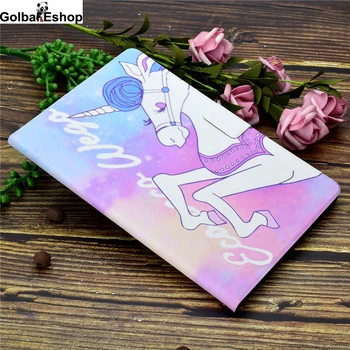 

For Samsung Galaxy Tab S7 11 inch 2020 Case SM-T870 T875 T876 Cartoon Unicorn Elephant Fox Owl Leather Cover For Samsung Tab S7
