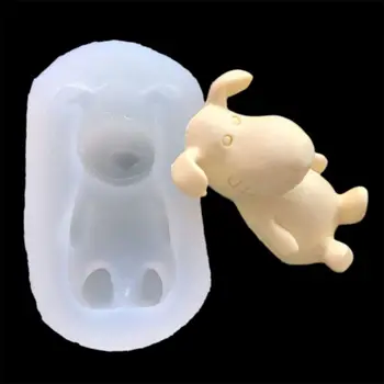 

Silicone Mold Dog Puppy Animals DIY Cake Decoration Jewelry Making Tools Crafts AXYD