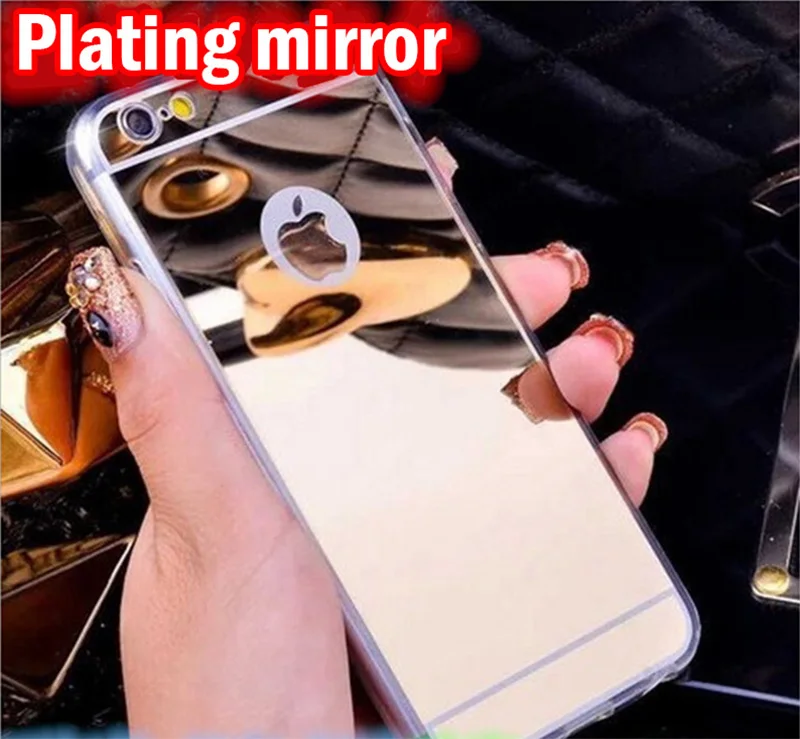 Зеркальный чехол для Apple iPhone 8 7 6 6s Plus XR X XS Max 8plus 7plus SE|Бамперы| |