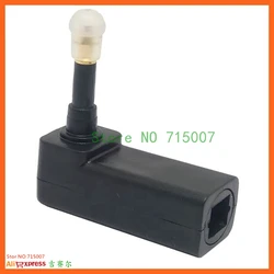 Toslink-conector óptico Digital a Mini enchufe de 3,5mm, adaptador de Audio de 90 grados, Conector de ángulo recto para Cable Toslink para TV Box