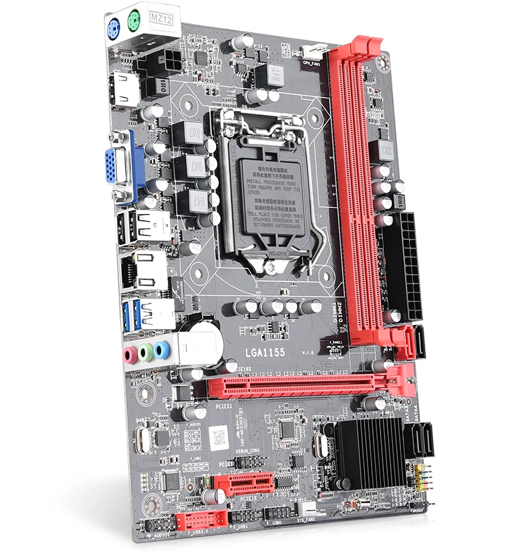 Jingsha B75 M-ATX материнская плата Поддержка LGA 1155 Процессор Core I5-3450 I5-3470 USB 3,0 SATA3.0