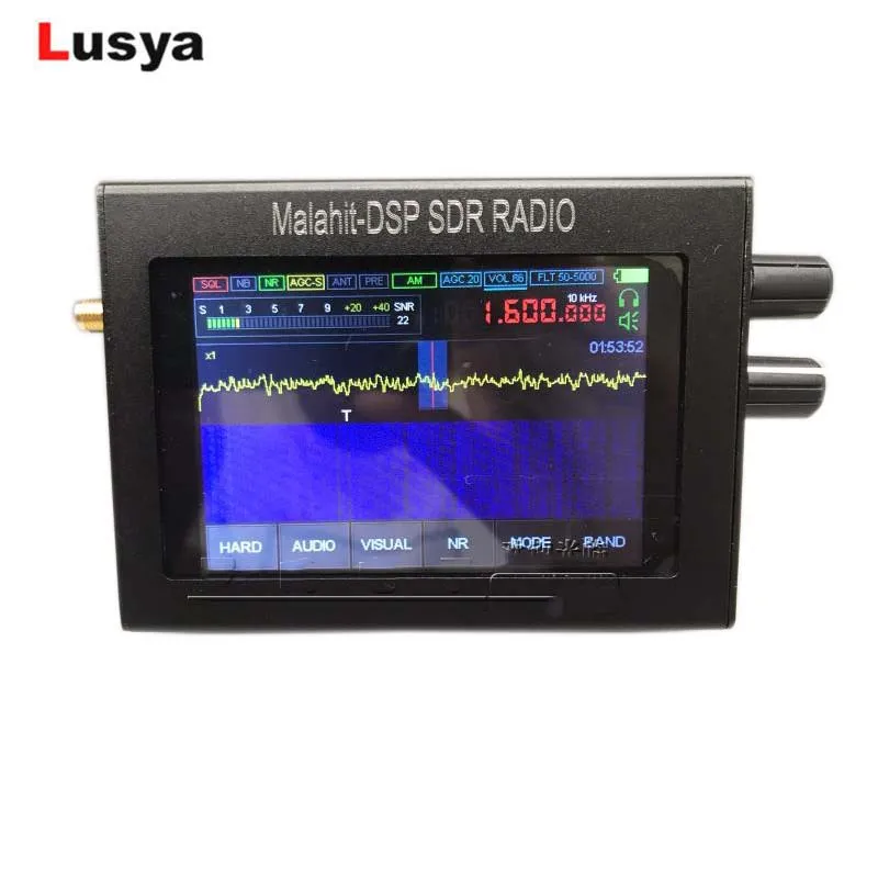 Malahit 50 кГц 200 МГц DSP/SDR Полный режим радио AM /SSB/NFM/WFM 2500MA батарея 3 5 ''IPS дисплей Msi001