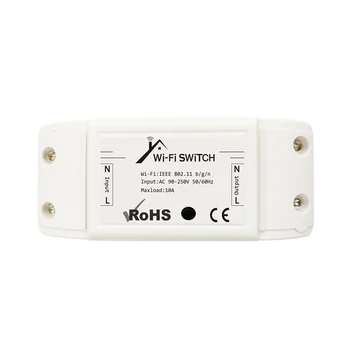 

AC90~220V EWeLink Wifi Switch Module 2200W/10A Wifi DIY Smart Wireless Remote Switch Work With Alexa Google Home IFTTT