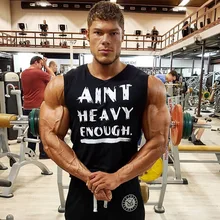 Мышцы в европейском и американском стиле братья новые летние Стиль Для мужчин дышащая одежда без рукава для быстросохнущие спортивные Повседневное работает плотно Спортивный жилет