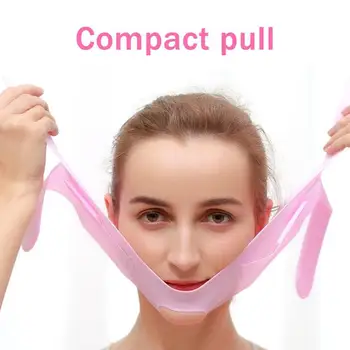 

Silicone Face Slimming Bandage V-Shaped Lifting Lining Tightener Belt Strap Chin Cheek Slimmer Anti Wrinkle Band Beauty Care