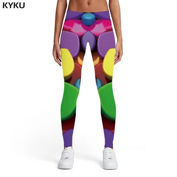 

KYKU Customize Your Photo Leggings Women Customer Picture Custom Casual pants Hip Hop Womens Leggings Summer DIY