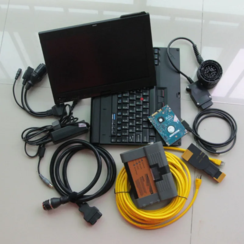  Escáner ICOM A2 de la mejor calidad para BMW ICOM A2 + B + C procesador más rápido X201t i7 tablet 