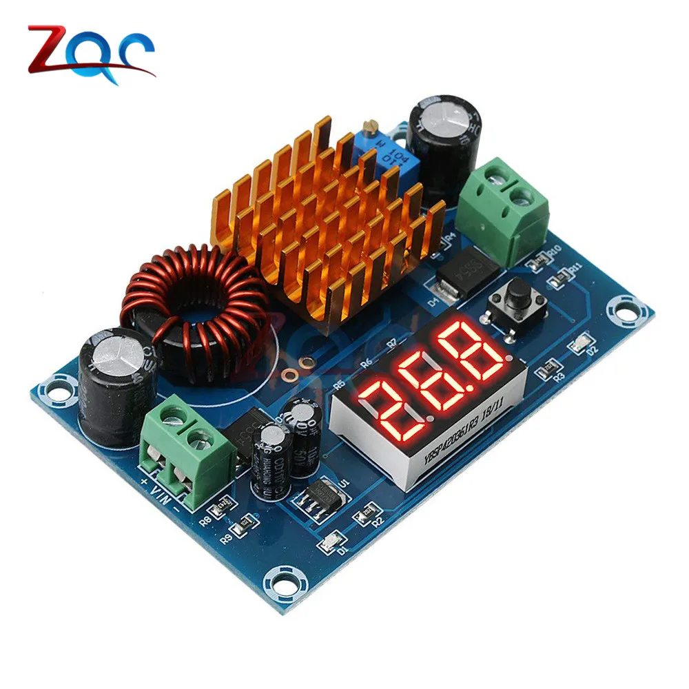 

DC 3V-35V to DC 5V-45V Boost Module Digital DC-DC Converter Step Up Module Boost Converter Board 5A Power Adjustable for Voltage