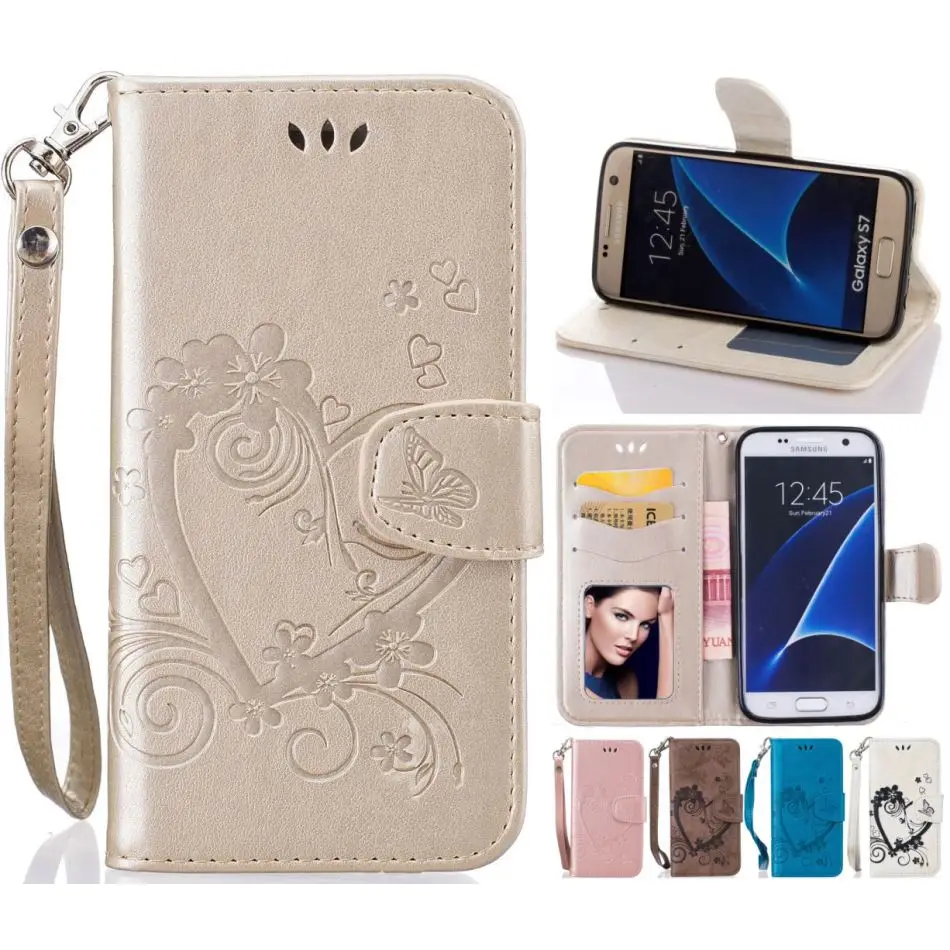 Роскошный чехол для Samsung Galaxy Note 8 S8 S9 плюс j3 j5 j7 A3 A5 2017 2016 Coque Чехол книжка Винтажный