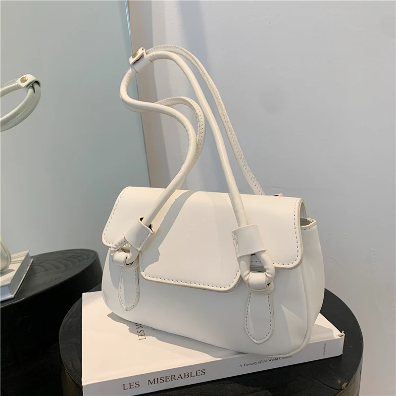 Luxury Designer Bags Woman Handbags Fashion Solid Simple Soft Leather Korean Summer Bolsas