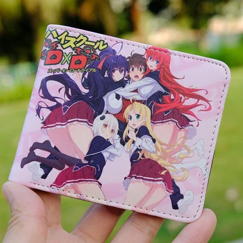 

Anime High School DxD Rias Gremory Asia Argento Coin PU Leather Wallet Purse Bag Holder Layer Cool Hot