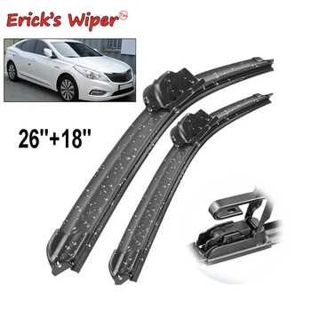 

Erick's Wiper LHD Front Wiper Blades For Hyundai Grandeur Azera HG 2012 - 2016 2017 Windshield Windscreen Front Window 26"+18"