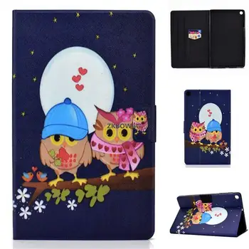 

Print PU Protective Stand Shell Case For Samsung Galaxy Tab A 10.1 2019 T510 T515 SM-T510 Cover Tablet Sleeve Pouch Zipper Bags