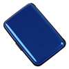 Waterproof Business Id Credit Card Wallet Holder Aluminum Metal Case Box (Ran Color) 2