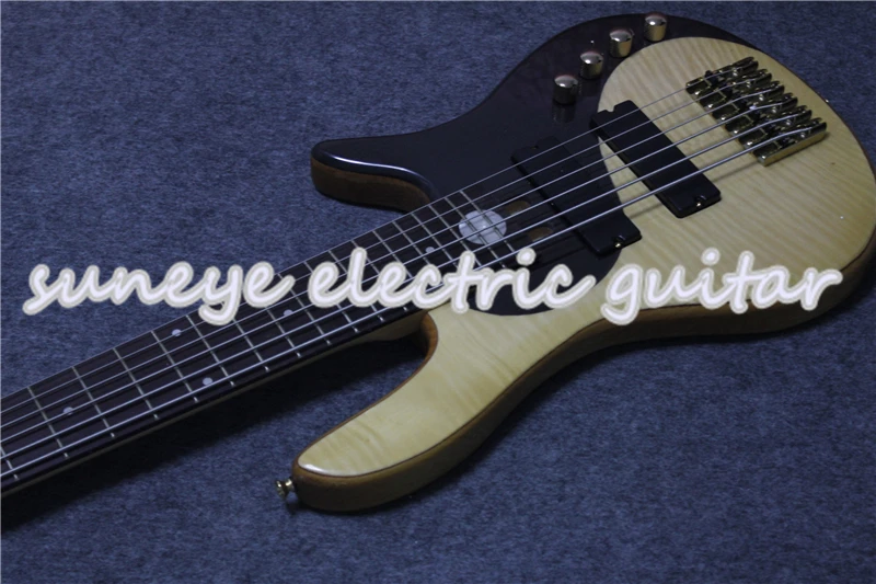 6 струны электрогитары Fodera Yin Yang Custom Shop бас-гитара как на фотографии