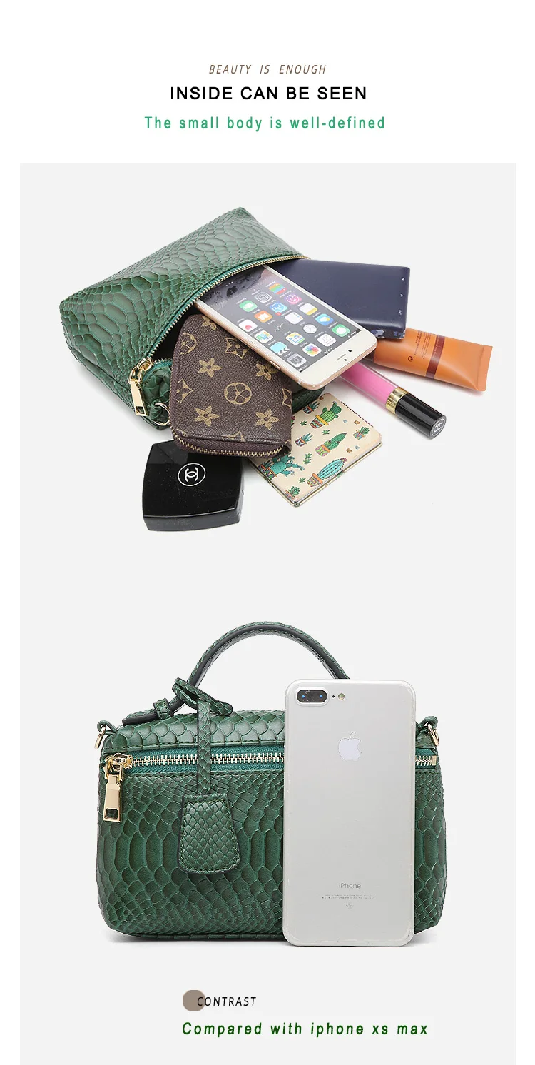 Saudi Arabia женская модная сумка из тисненой кожи питона, сумка на плечо из коровьей кожи, дизайнерская сумочка, сумочка, модная сумка