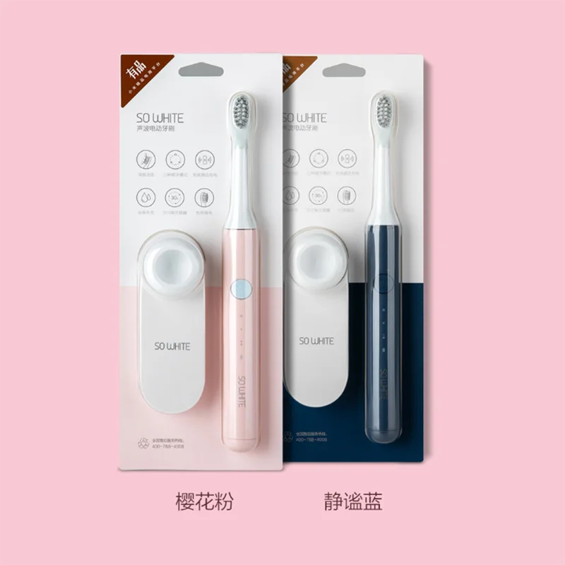 Xiaomi Mijia SOOCAS SO WHITE EX3 звуковая электрическая зубная щетка Ультра звуковая автоматическая зубная щетка перезаряжаемая Водонепроницаемая Чистка