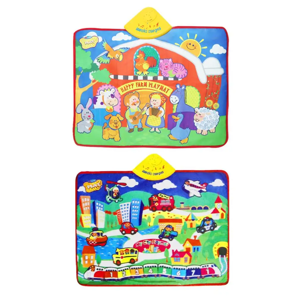 Musical Piano Mat Educational Learning Toy Music Game Play For Toddlers Kids Children |