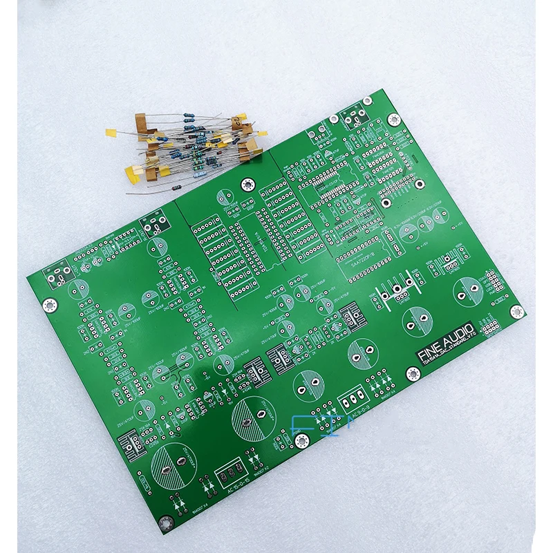 Lusya HIFI TDA1541A ЦАП Декодер печатной платы с резистором ЦАП печатная плата T1111