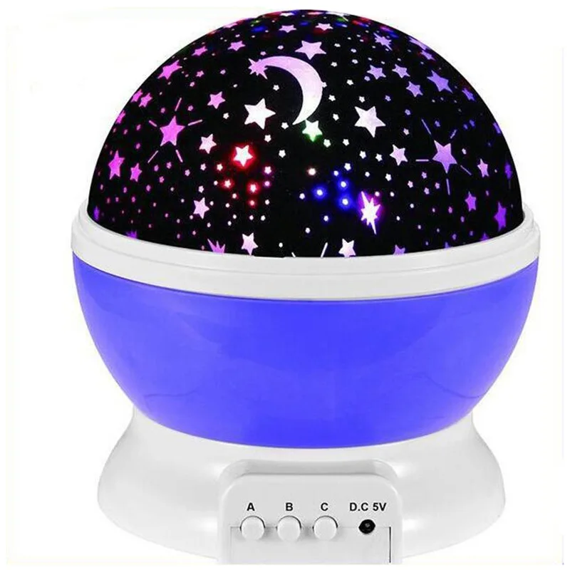 

Star Automatic Rotating Projection Lamp USB Star Moon-light Lamp Colorful Crystals Starlight Projector LED Night Light