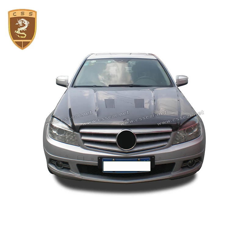 

FULL Carbon Fiber Hood Engine Cover Bonnet For C class W204 Car Auto Modification Accessories BODY KIT Car Styling NEW