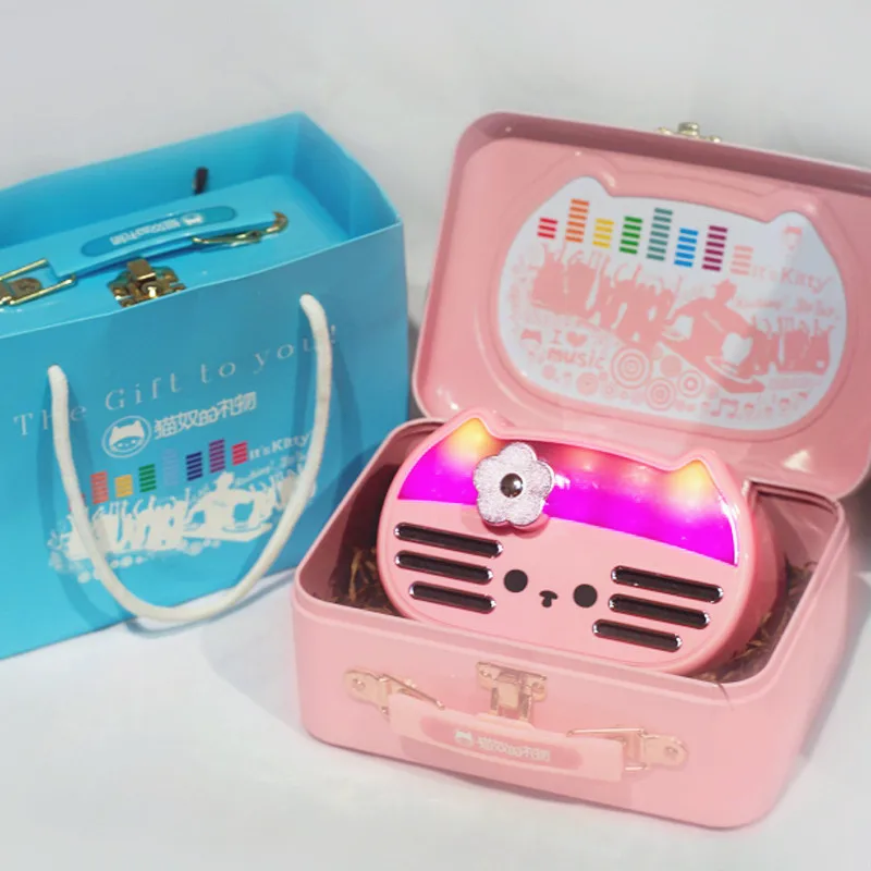 Новая японская Беспроводная Bluetooth Колонка Hello Kitty it's kitty музыкальный плеер с