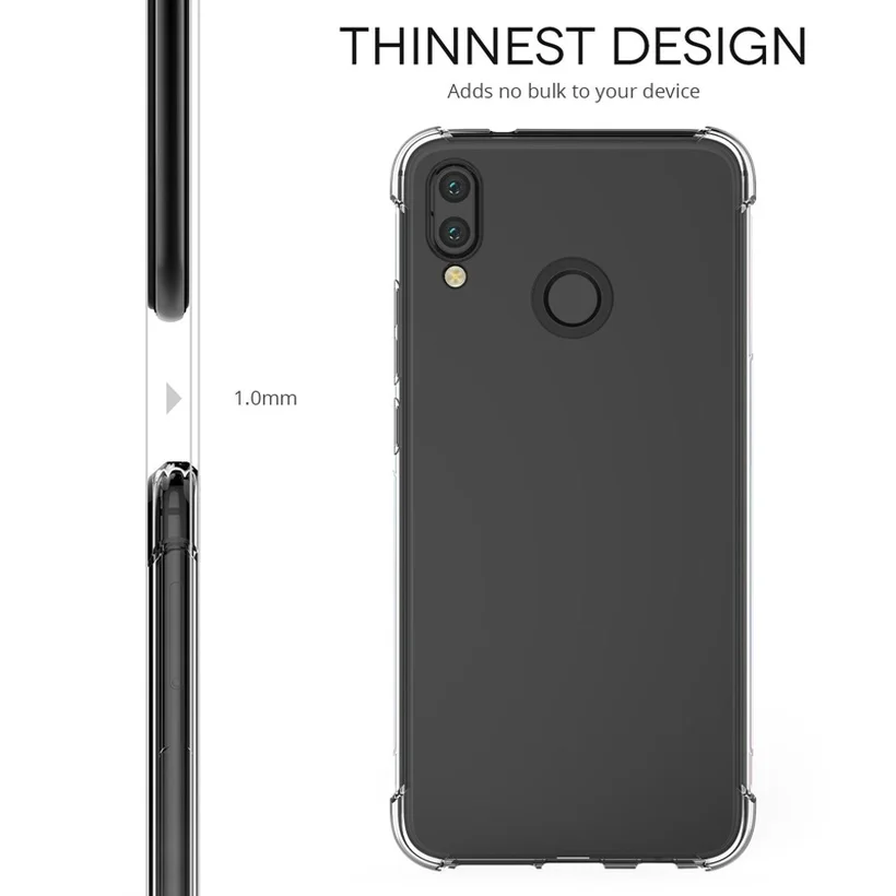 

UPaitou Shockproof Transparent Case for OPPO A9 A5 2020 Realme 5 3 2 Pro Clear Soft TPU Case for OPPO Realme5Pro Anti Fall Case