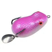 

Mini 4cm High Quality Topwater Bass Fishing Frog Bait Good Balance Fishing Baits Simulated for Saltwater