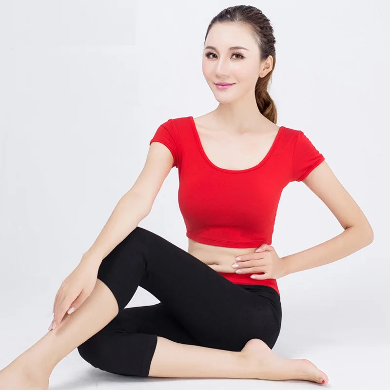 

New Style Summer Four Needle Six Line Yoga Clothes Modal Set Sports Vest Shorts Workout Clothes Women's