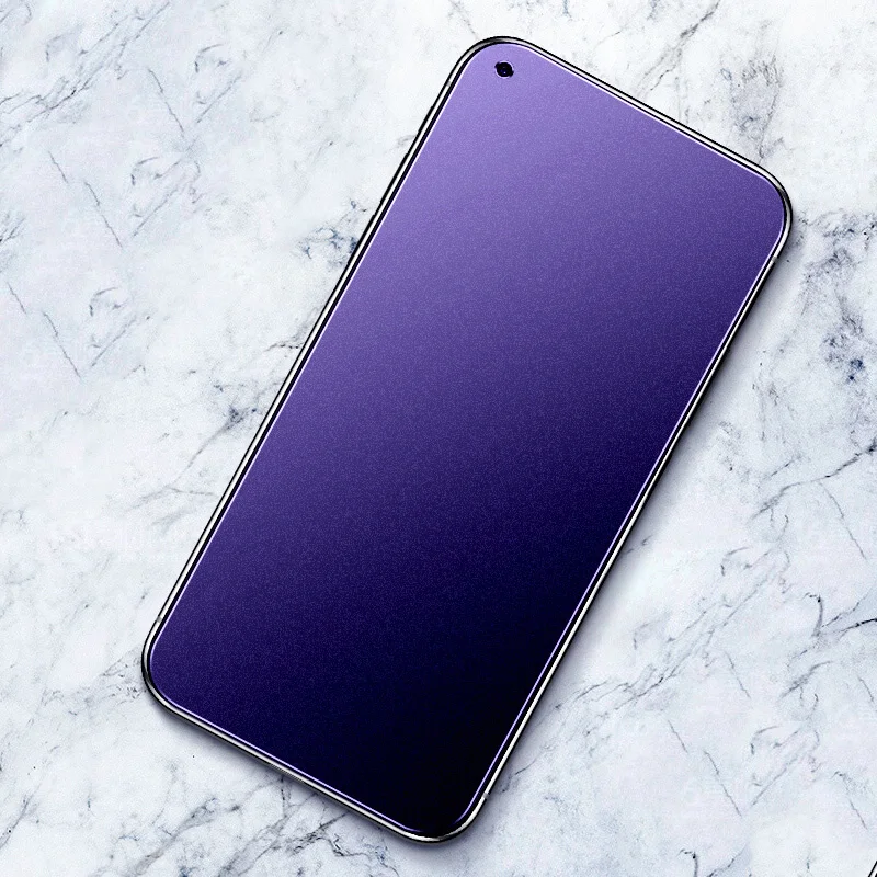 Матовое закаленное стекло с защитой от синего излучения для Realme 6 7 8 Pro Защита
