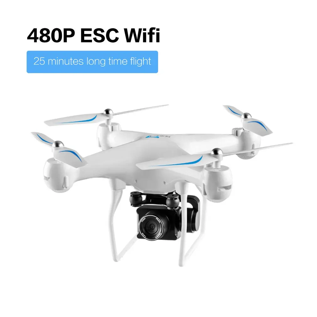 S32T ESC VR3D режим 360 градусов флип& ролл 480 P/1080 P ESC объектив долгий срок службы батареи HD жестовая камера Дрон ударопрочный RC самолет - Цвет: white  480P