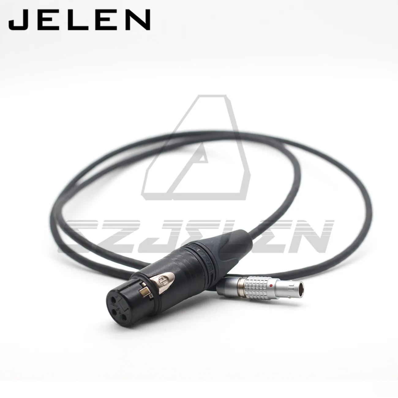 Linha de Áudio Conector de Áudio Porta para Arri 3pin para Nova Arri Alexa Mini Câmera 0b 6pin Xlr Macho lf se