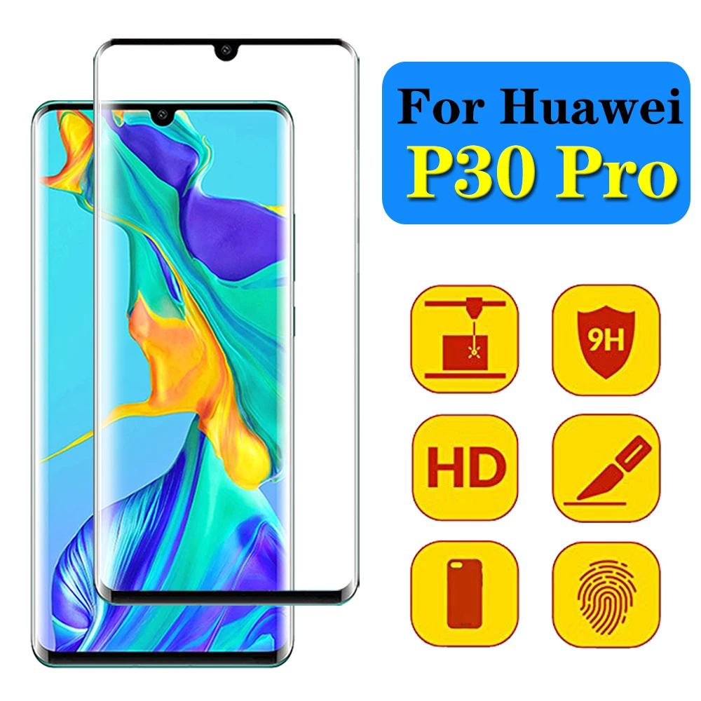 Закаленное стекло P30 pro для huawei p30pro полное покрытие huaweip30pro p 30 play 30pro 3d защита