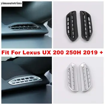 

Air Conditioning AC Vents Cover Trim Dashboard Air Outlet Decoration For Lexus UX 200 250H 2019 2020 ABS Matte / Carbon Fiber
