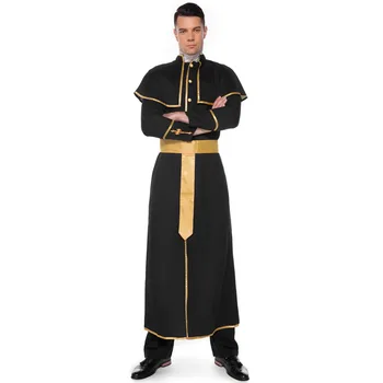 

Christian Priest Bishop Of Cosplay Carnival Costume Dress Halloween Home Adult Material Item Type Source Characters Brand Name