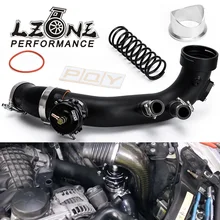 Rura wlotowa z 50MM zestawem BOV pasuje do BMW N54 E88 E90 Turbo rura zawór wydmuchowy zestaw do ładowania silnika