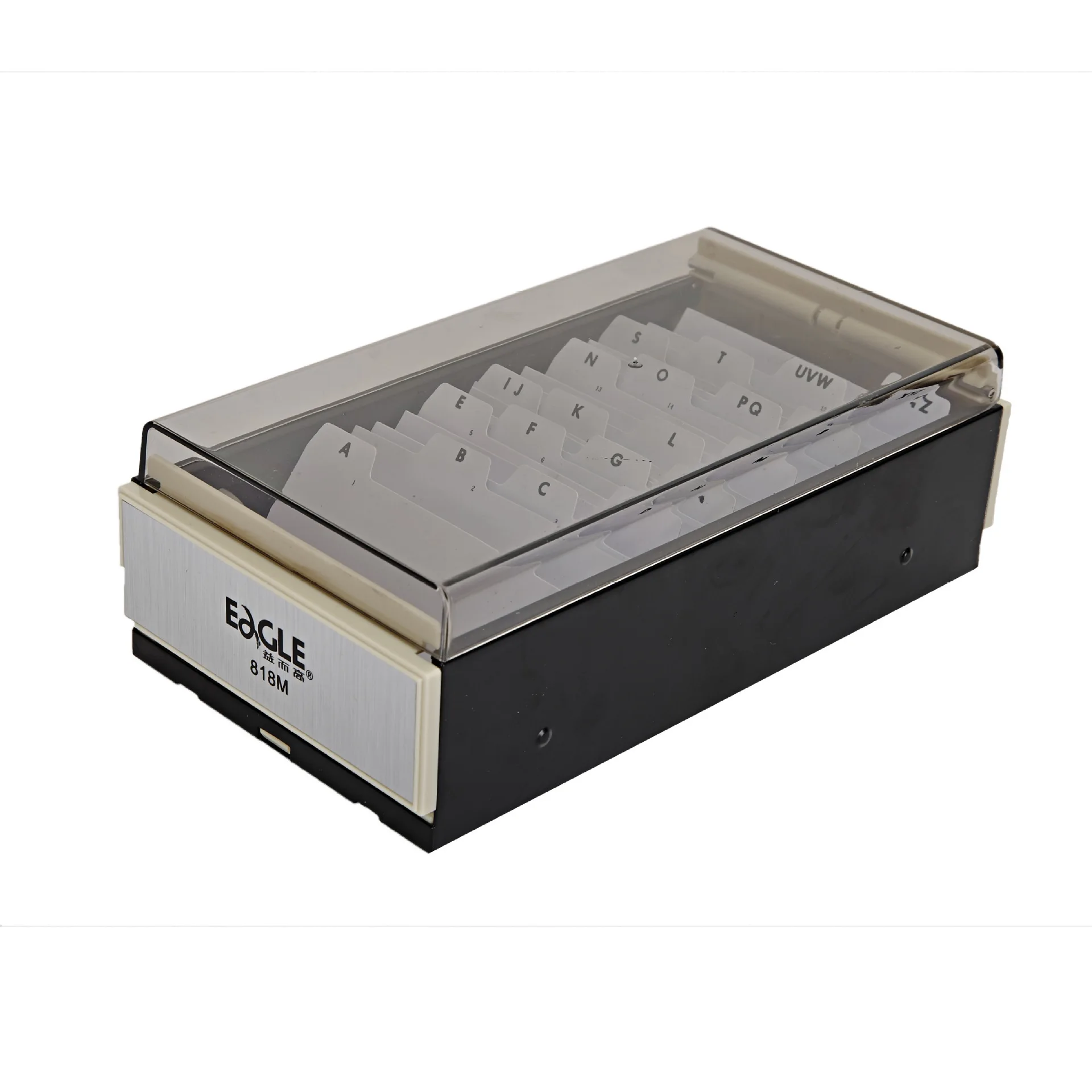 

Eagle 818 (l m's) Size Capacity Plastic Card Case Compartmental Storage Card Plastic Card Case
