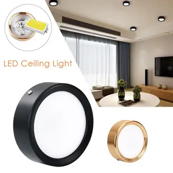 

3W LED Surface Ceiling Lamp Ultra-thin Wall Mounted Downlight Lamp For Mini Wine Cabinet Micro Counter Corridor