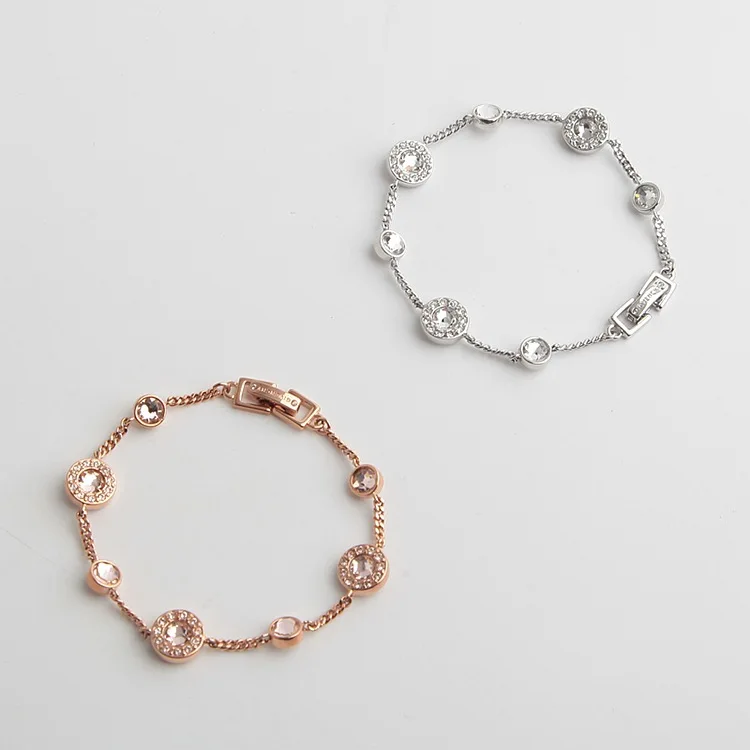 

Simple bracelet with round Europe and America