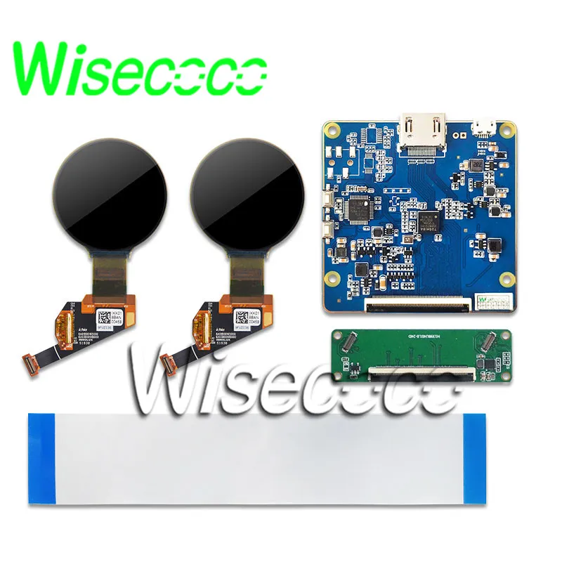 redondo amoled tela dupla 400*400 mipi placa