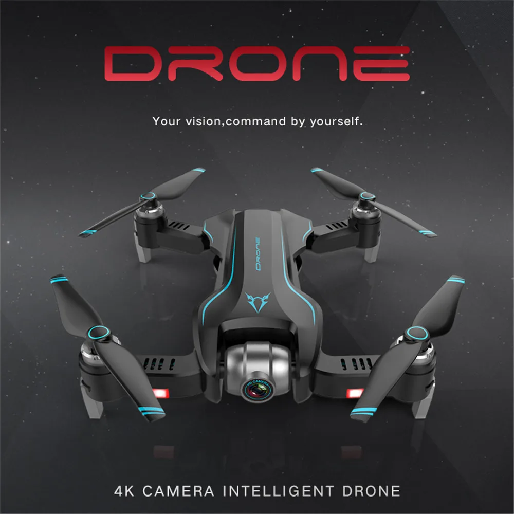 

Drone remote control helicopter camera HD 1080P WIFI FPV self-timer professional collapsible four-axis 18 minutes battery life