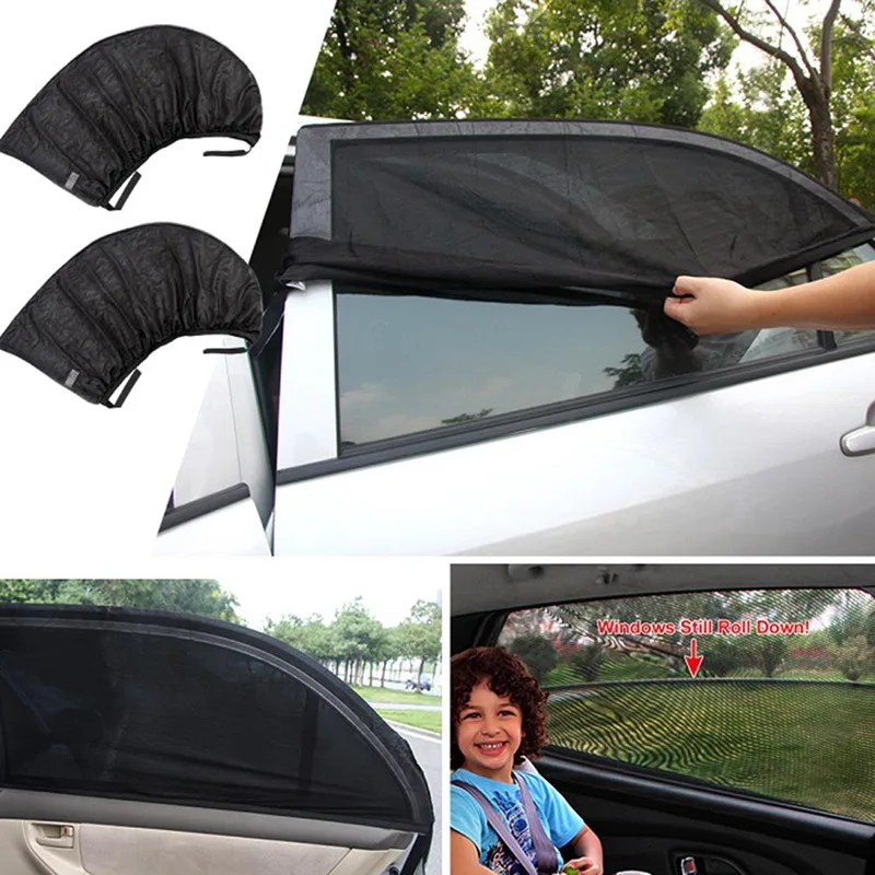 

Universal Car Side Window Covers Sun Shade Car Curtain Baby Sun UV Protection Auto Interior Exterior Accessories