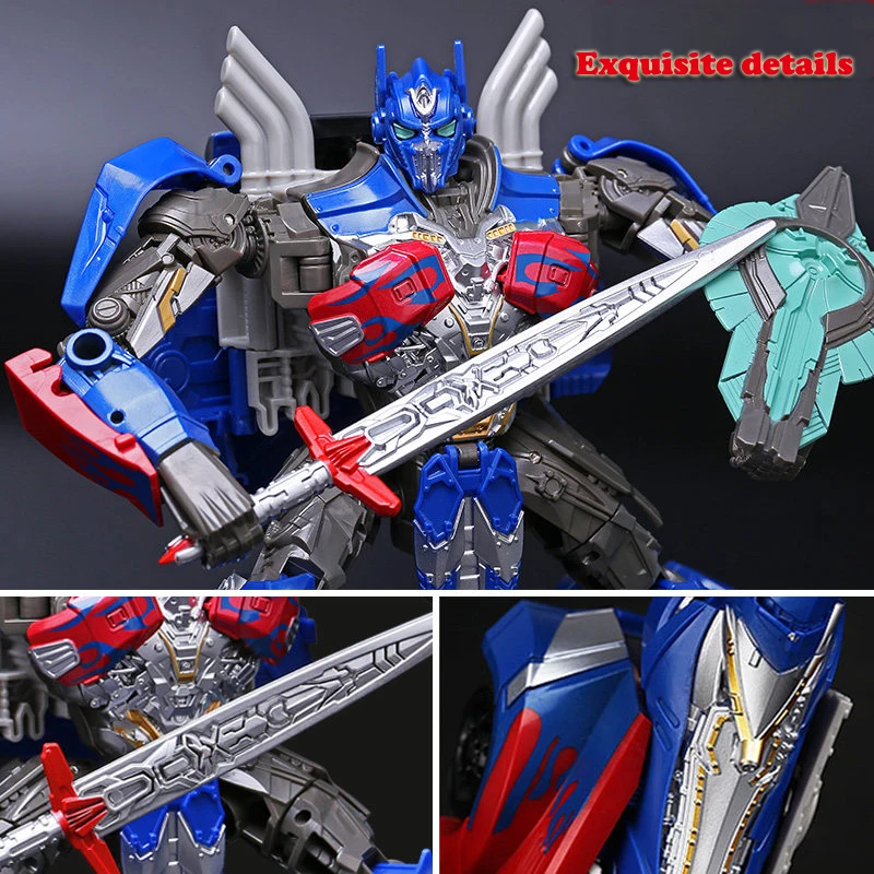 Фигурки героев фильма 5 Optimus Prime Heimamba ABS V Level трансформер высокого качества