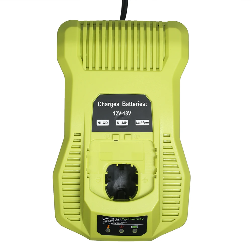 

New Meterk for Ryobi P117 Replacement Charger for 12-18V NI-CD NI-MH Li-ion Rechargeable Battery for Power Tools Battery Ryobi