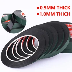 Premium Double - Sided Adhesive Foam Tape - Green Film, Various Widths, 10m Length - 1mm