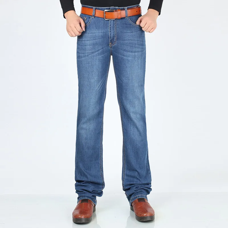 120 Cm Long Jeans Mens Spring Autumn Denim Pants Man Business Casual Jeans Male Long Denim Pants High Quality Men Jeans Pants 6